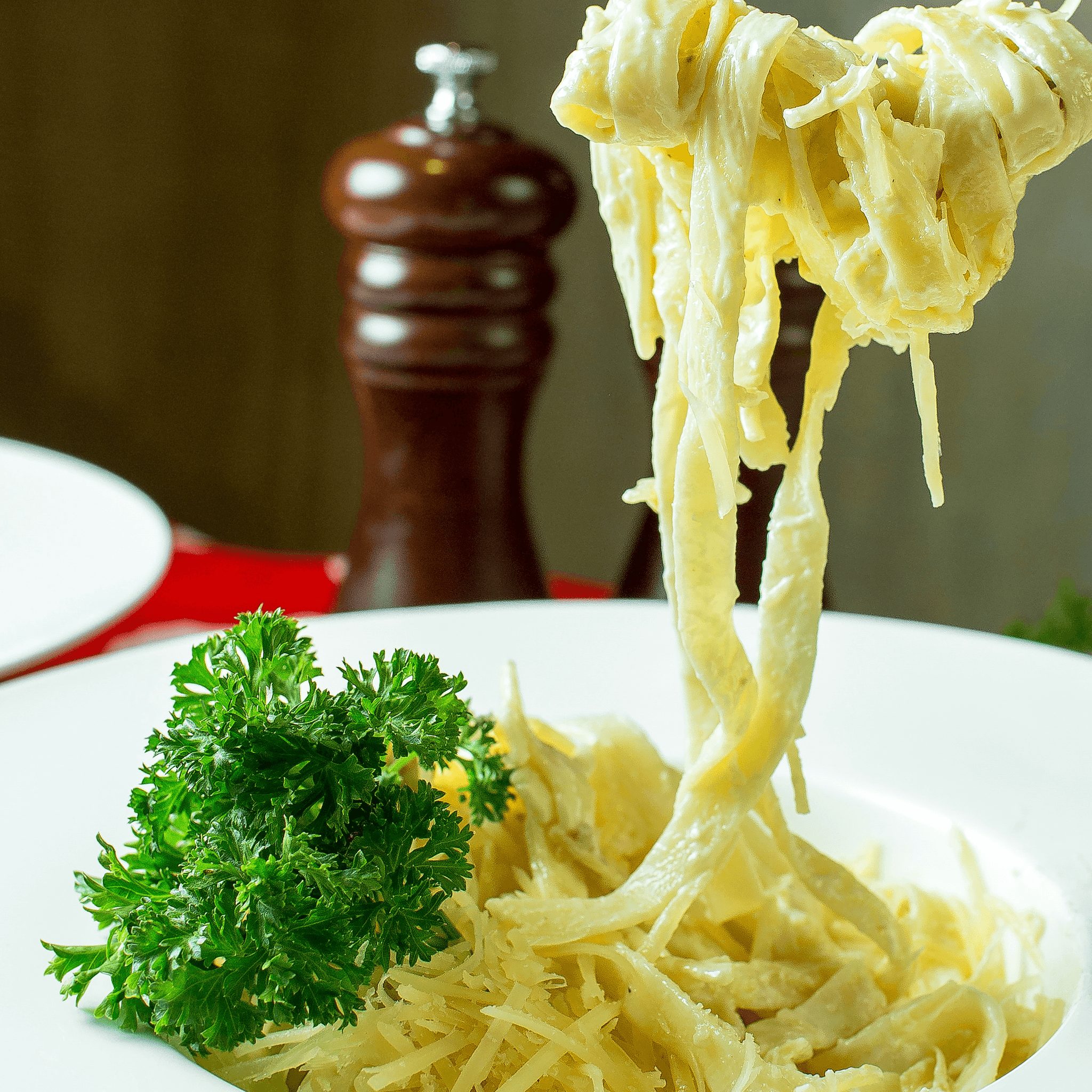 Naked pasta.