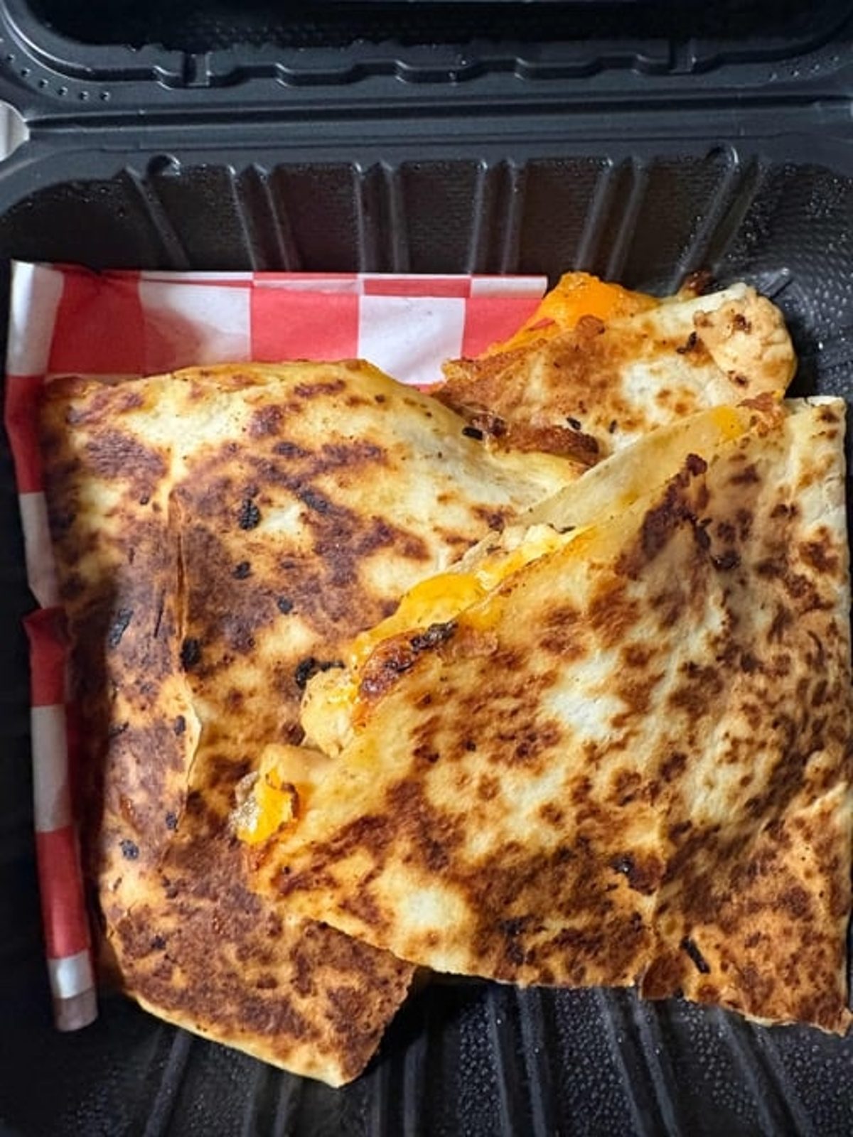Chicken & shrimp jumbo quesadilla