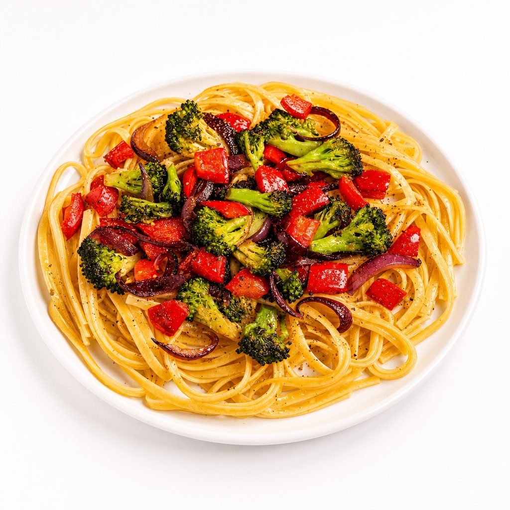 Veggie pasta.