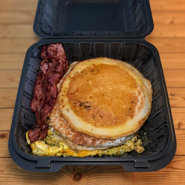 Pancakes platter.