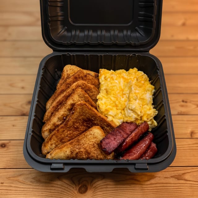 French toast platter.
